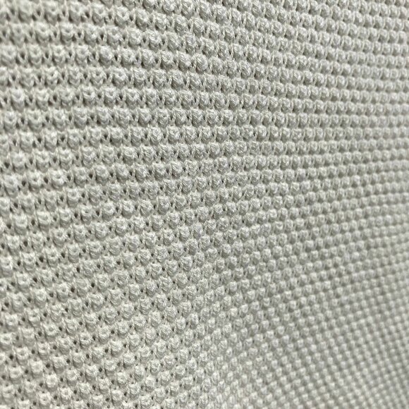 CHANEL Uniform Short Sleeve Creamy Beige Cotton Shirt Embroidered Logo No. 5 - Picture 7 of 10